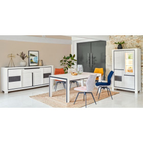 Enfilade 3 Portes - 1 Tiroir 175 cm - TOLEDE