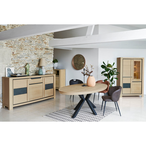 Enfilade 3 Portes - 1 Tiroir 175 cm - TOLEDE