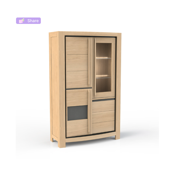 Vitrine 4 Portes - TOLEDE