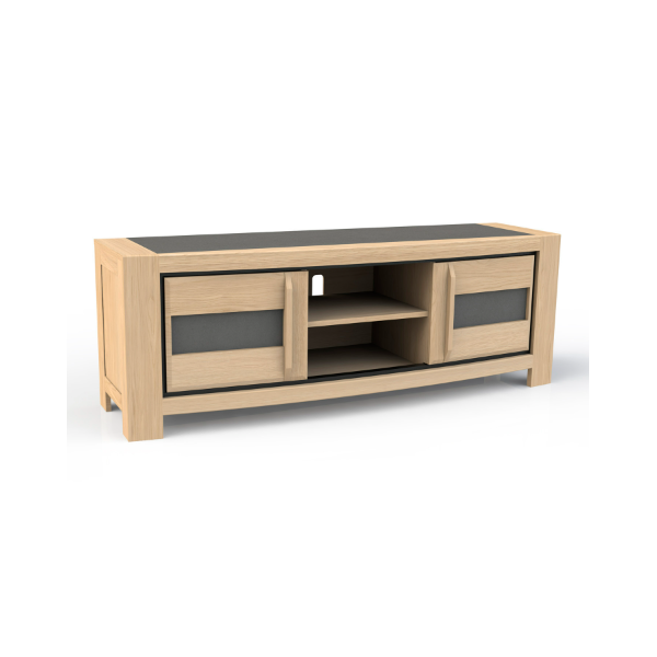 Meuble TV - 2 Portes 170 cm - TOLEDE