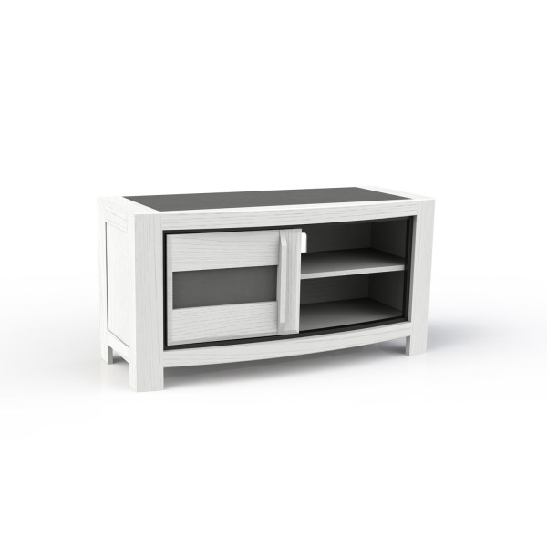 Meuble TV - 1 Portes 117 cm - TOLEDE