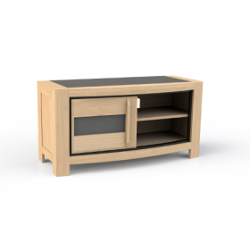 Meuble TV - 1 Portes 117 cm - TOLEDE