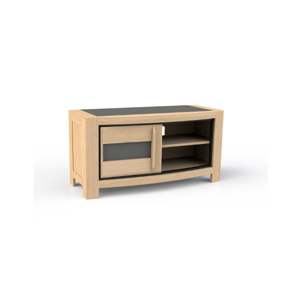 Meuble TV - 1 Portes 117 cm - TOLEDE