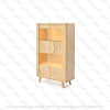 Vitrine porte vitrée LED LUNE