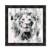 Tableau Lion NB Binet
