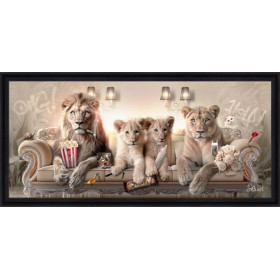 Tableau Pano Lion Luxury BINET