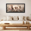 Tableau Pano Lion Luxury BINET