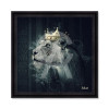Tableau Lionne couronne Binet