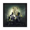 Tableau Lion chesterfield Binet