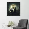Tableau Lion chesterfield Binet