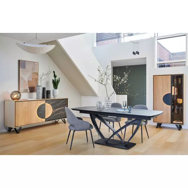 Enfilade 2 Portes coulissantes 227 cm SPHERE
