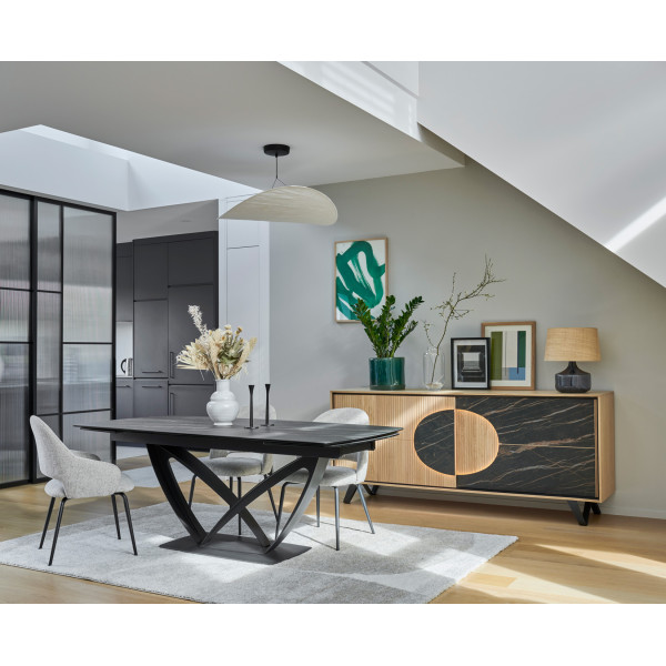 Enfilade 2 Portes coulissantes 189 cm SPHERE
