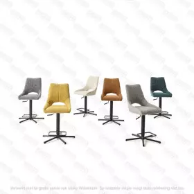 Tabouret de bar Gaston avec piston