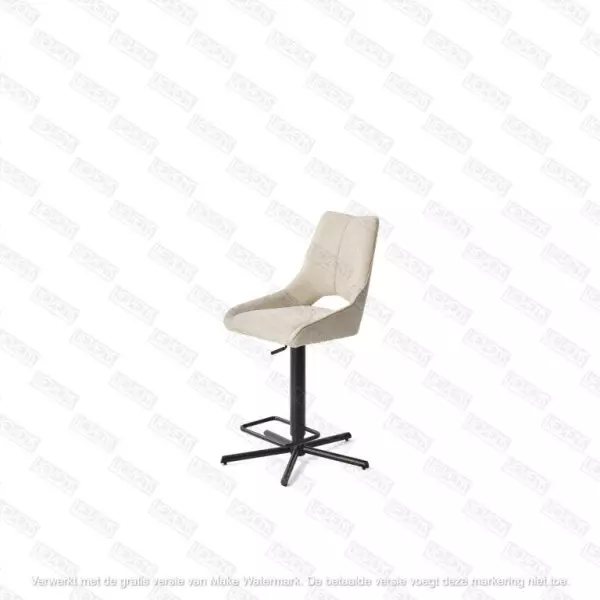 Tabouret de bar Gaston avec piston