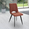 Chaise en tissu Coralie