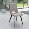 Chaise en tissu Coralie