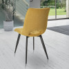 Chaise en tissu Coralie