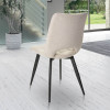 Chaise en tissu Coralie
