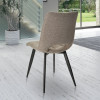 Chaise en tissu Coralie