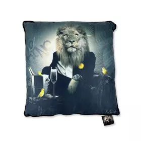 Coussin Lion Chesterfield - Binet