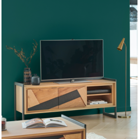 Meuble TV 2 portes 150 cm GRAFFIK