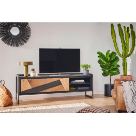 Meuble TV 2 portes 180 cm GRAFFIK