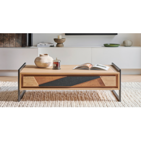 Table basse 1 tiroir GRAFFIK