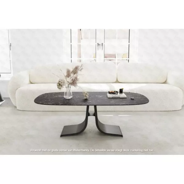 Table basse ovale AUREL