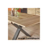 Table 4 pieds FUSION Largeur 100cm