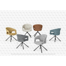Chaise pivotante EDEN
