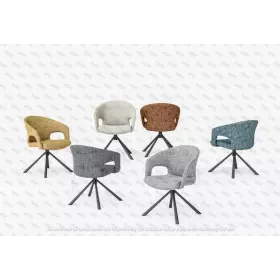 Chaise pivotante EDEN