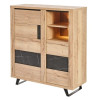 Rangement 2 portes - 2 niches Clement