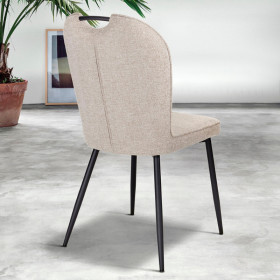 Chaise tissu Salomé
