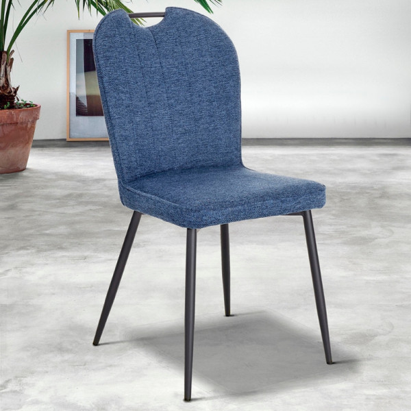 Chaise tissu Salomé