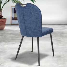 Chaise tissu Salomé