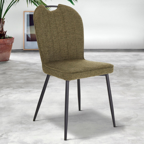 Chaise tissu Salomé
