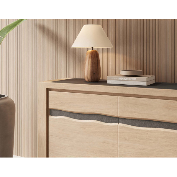 Enfilade 4 portes Natura - 245 cm