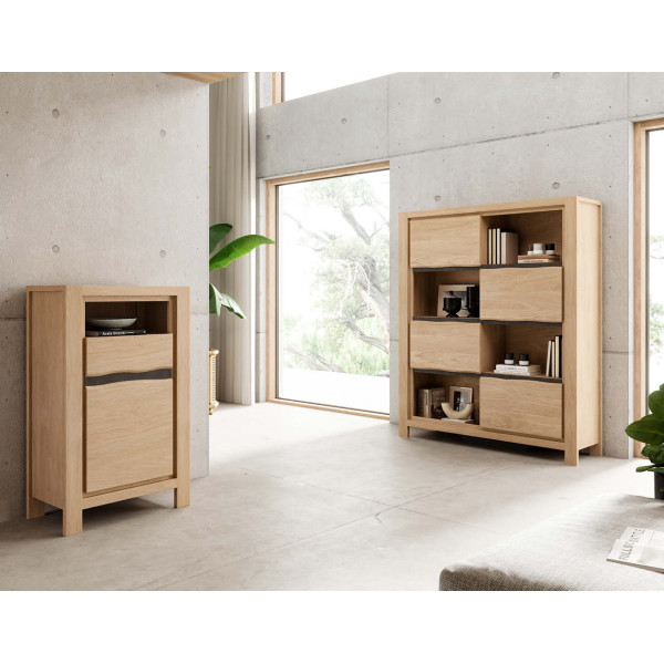 Confiturier 1 porte 1 niche Natura