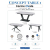 Table Ovale