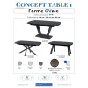 Table Ovale