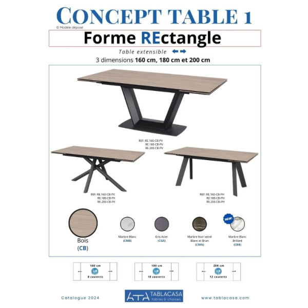 Table Rectangle