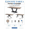 Table Rectangle