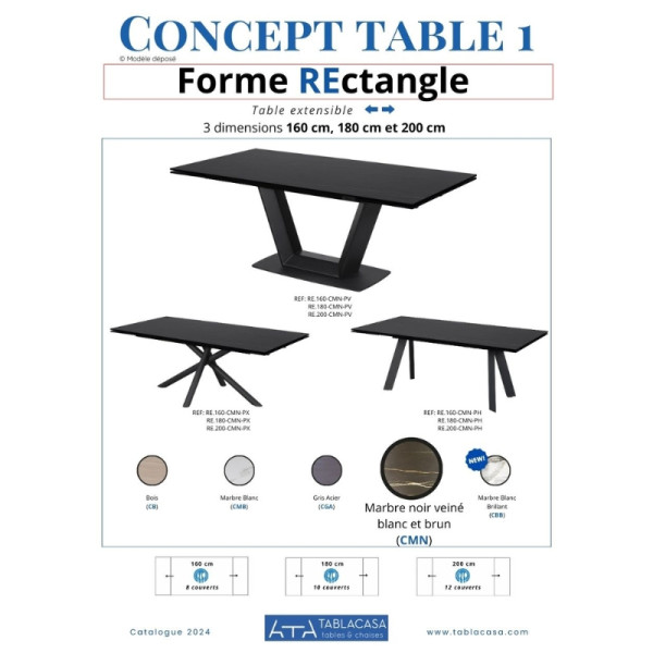 Table Rectangle