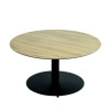 Concept Table Basse Ronde - Plateau Simple
