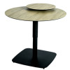 Concept Table Basse Ronde - Plateau Double