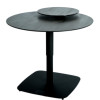 Concept Table Basse Ronde - Plateau Double