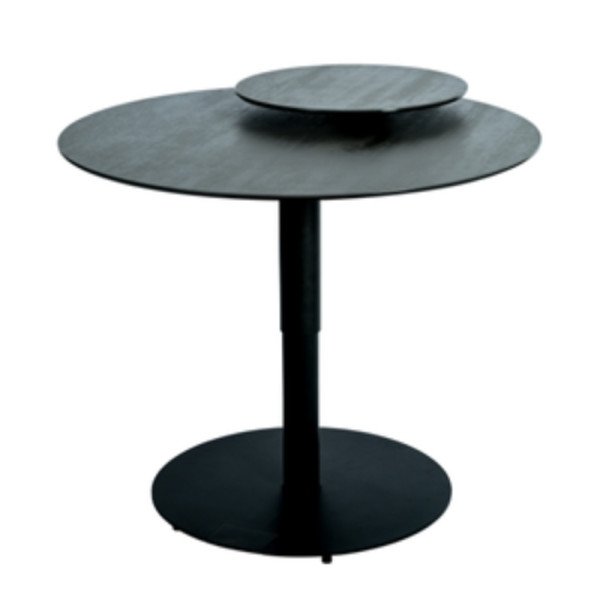 Concept Table Basse Ronde - Plateau Double