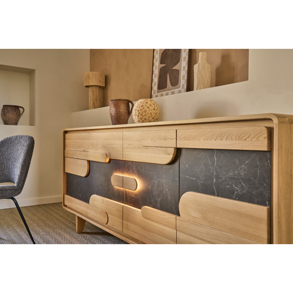 Enfilade 4 Portes 220 cm ABSOLU