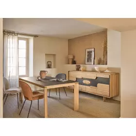 Table de repas 4 pieds dessus céramique ABSOLU