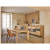 Table de repas 4 pieds dessus bois ABSOLU